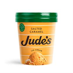 Judes Ice Cream Vegan Salted Caramel Ice Cream 460ml