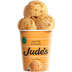 Judes Ice Cream Vegan Salted Caramel Ice Cream 460ml
