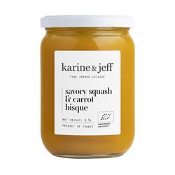 Karine and Jeff Karine & Jeff Organic Savory Squash & Carrot Bisque 500ml