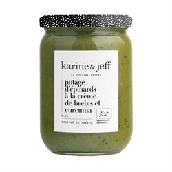Karine and Jeff Karine & Jeff Organic Creamy Spinach Soup with Sheep's Milk 500ml
