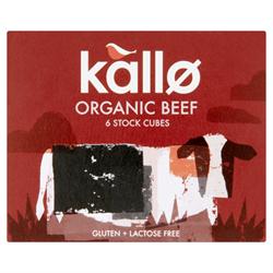 Kallo Kallo Organic Beef Stock Cubes 66g