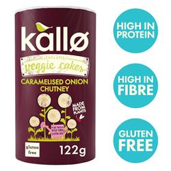 Kallo Kallo Caramelised Onion Veggie Cakes 122g