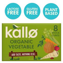 Kallo Kallo Organic Vegetable Stock Cubes 88g