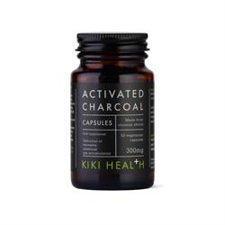 KIKI Health Activated Charcoal - 50 Vegicaps