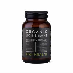 KIKI Health Organic Lion's Mane Extract Mushroom 60 Vegicaps