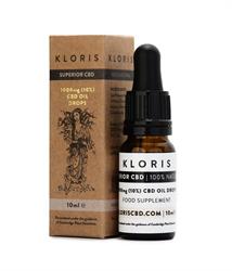 Kloris 1000mg (10%) CBD Oil Drops - 10ml
