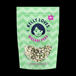Kelly Loves Vegan Wasabi Peas 90g