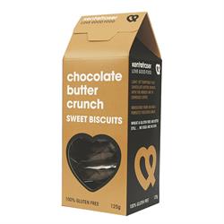 Kent and Fraser Gluten-Free Chocolate Butter-Crunch Biscuit with Dark Cocoa 125g