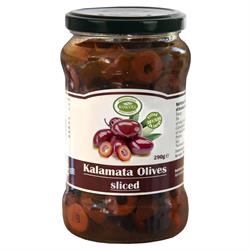 Korvel Korvel Kalamata Olives Sliced Super Colossal 290g