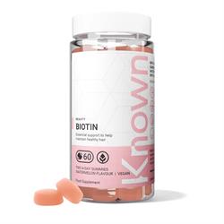Known Nutrition Known Nutrition Biotin (Ve) 60 Gummies