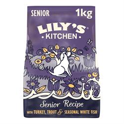 Lilys Kitchen Turkey & Trout Senior Dry Food 1kg