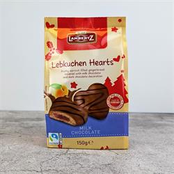 Lambertz Lambertz UK Milk Chocolate Hearts 150g