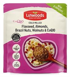 Linwoods Linwoods Milled Flaxseed Nuts & Q10 Mix 360g