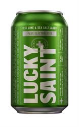 Lucky Saint Lucky Saint Sea Salt and Lime Lager 330ml Can