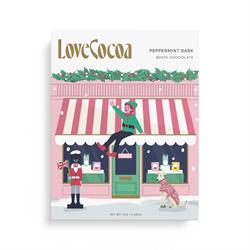 Love Cocoa Love Cocoa Peppermint Bark White Chocolate 70g