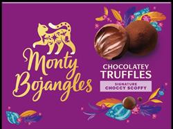 Monty Bojangles Monty Bojangles Choccy Scoffy Cocoa Dusted Truffles Gift Box 135g