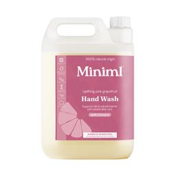 Miniml Uplifting Pink Grapefruit Hand Soap 5L Refill