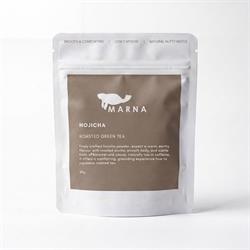 Marna Roasted hojicha. Warm nutty caramel notes low caffeine.