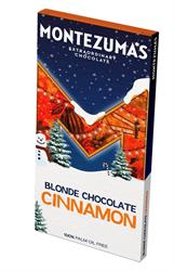 Montezumas Chocolate Montezuma's Blonde Chocolate Cinnamon 90g Bar
