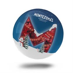 Montezumas Chocolate Milk Chocolate Hazelnut Truffles Bauble Tin 70g