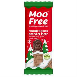 Moo Free Moo Free Santa Bar with Cereal Balls 30g