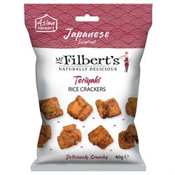 Mr Filberts Mr Filbert's Japanese Teriyaki Rice Crackers 40g