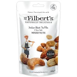 Mr Filberts Italian Black Truffle & Sea Salt Mixed Nuts 100g