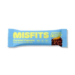 Misfits Health Misfits Plant-Based Caramel Popcorn Protein Bar 50g
