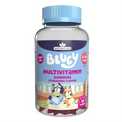 Natures Aid Bluey Multivitamin Gummies (Strawberry Flavour) 30 Gummies