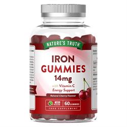Nature's Truth Iron 14mg + Vitamin C Gummies