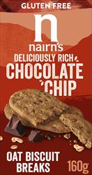 Nairns Nairn's Gluten Free Chocolate Chip Oat Biscuit Breaks 160g