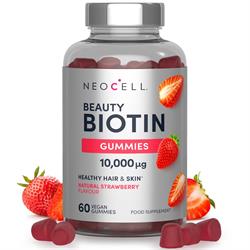 Neocell Neocell Beauty Biotin 10000ug 60 Vegan Gummies