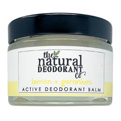 The Natural Deodorant Co. The Natural Deodorant Co. Lemon + Geranium Active Balm 55g