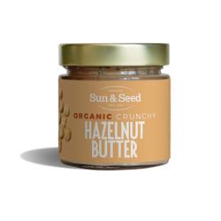 Sun and Seed Organic Hazelnut Crunchy Butter 200g