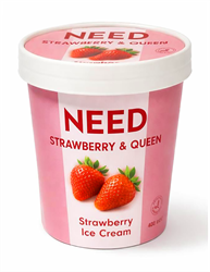 NEED Strawberry & Queen Intense Strawberry Ice Cream 400ml