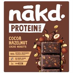 Nakd Nakd Protein Cocoa Hazelnut Multipack 3x45g