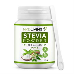 NKD Living NKD Living Pure Stevia Powder Natural 0 Calorie Sweetener 25g