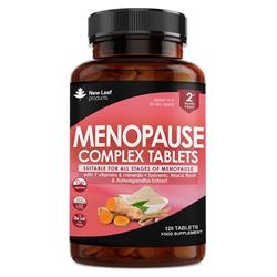 New Leaf Products Menopause Complex + 7 Vitamins & Minerals 120 tablets