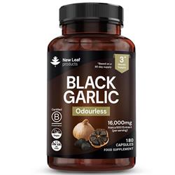 New Leaf Products Black Garlic Capsules 180s