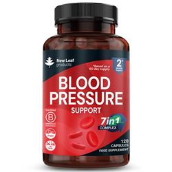 New Leaf Products Blood Pressure Support Capsule 120s