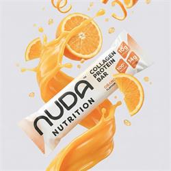 Nuda Nutrition Nuda Nutrition Orange Collagen Protein Bar 45g