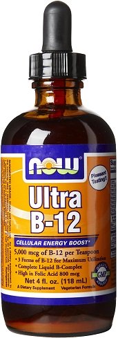 NOW Foods: Vitamin B-12 Ultra, Liquid - 118 ml.