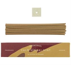 Nippon Kodo Scentsual Incense - Calm Hinoki Mint 30 Sticks