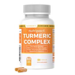 Nutripact Nutripact Turmeric Extract 6-in-1 Complex 60 Vegan Capsules