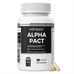 Nutripact Nutripact Alpha Pact for Men 60 Vegan Capsules