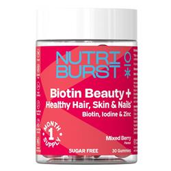 Nutriburst Nutriburst Biotin Beauty + 30 Gummies