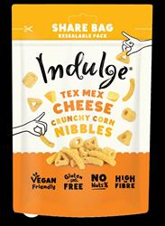 Indulge Tex Mex Cheese Corn Nibbles 100g