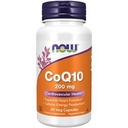 Now Foods CoQ10 200mg - 60 vcaps