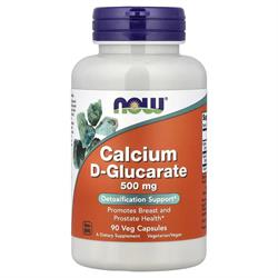 Now Foods Calcium D-Glucarate 500mg - 90 vcaps