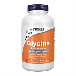 Now Foods Glycine Pure Powder - 454g